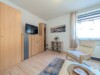 Pempelfort: Großzügiges Apartment mit Balkon - Wohn- / Schlafzimmer