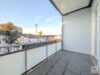 Sanierter Altbau zwischen Rheinturm und Martinskirche - Balkon