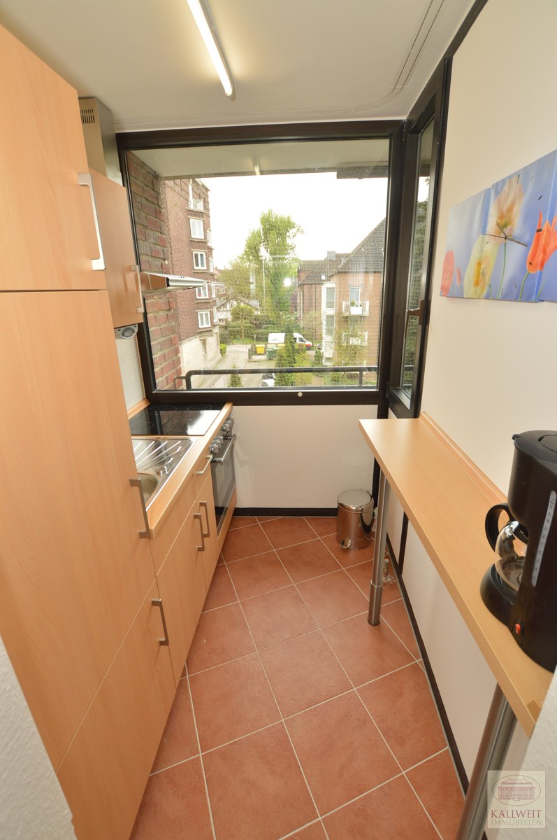 Gemütliches Großraum-Apartment am Rheinpark - Küche