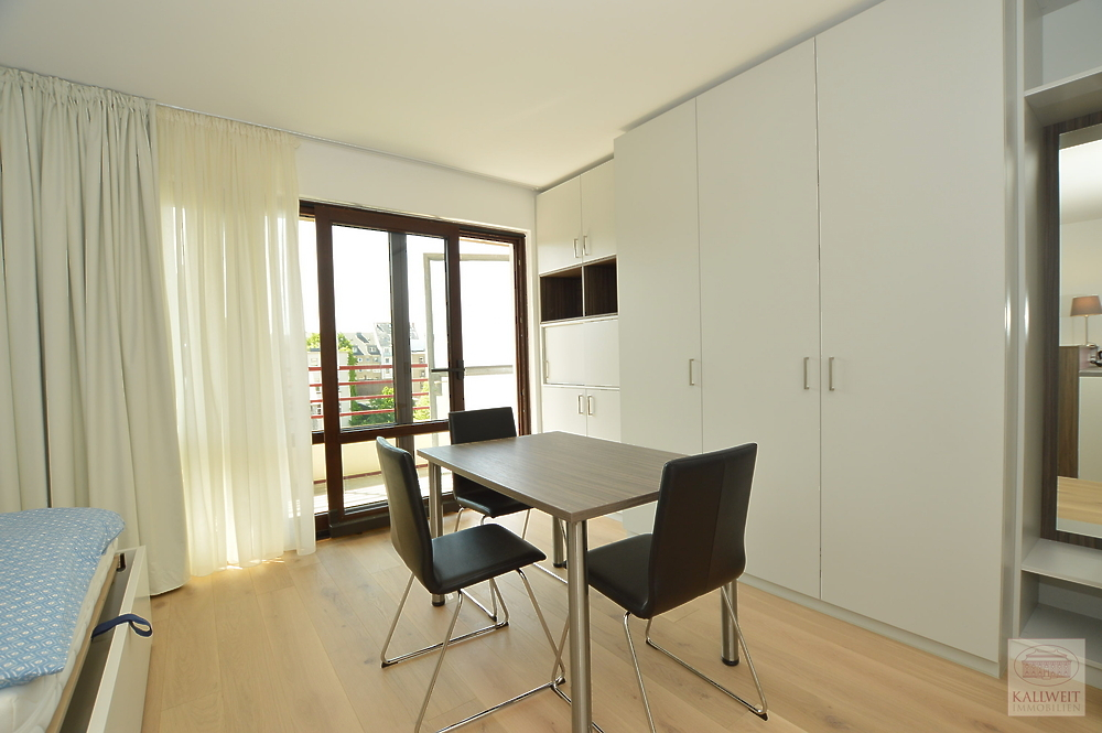 Unterbilk / Friedrichstadt: Modernes 1-Raum Apartment mit Balkon - Foto 1